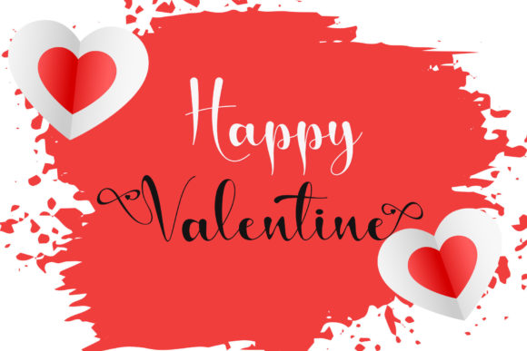 Sincere Valentine Font PNG with transparent background - Preview 3