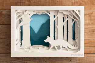 Fox 3D Layered SVG Cut File · Creative Fabrica