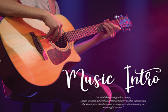 Background Font - Preview 1
