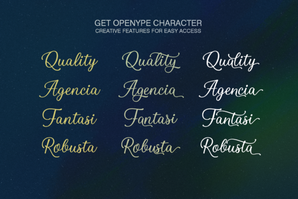 Balencia Font - Preview 1