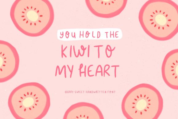 Berry Sweet Font - Preview 4