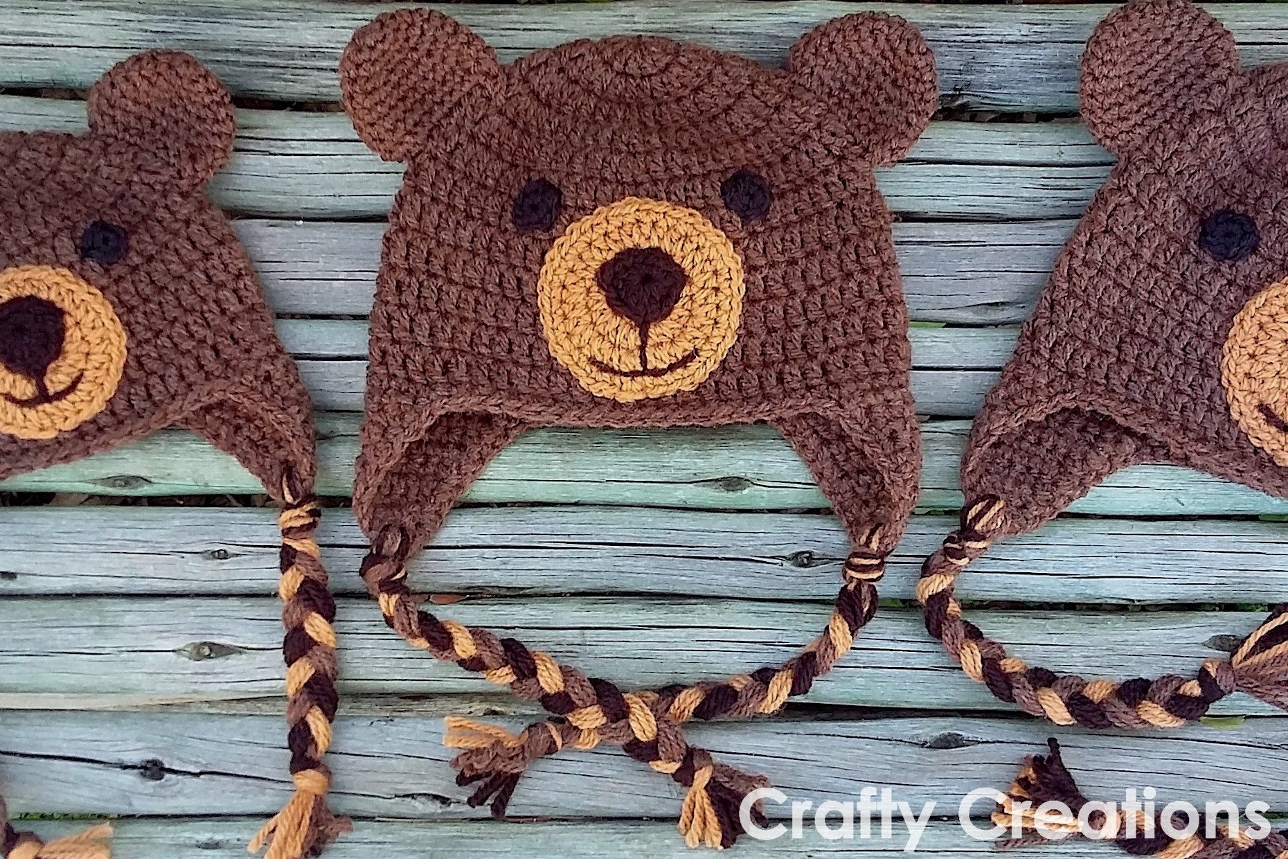 Bear Beanie Crochet Pattern