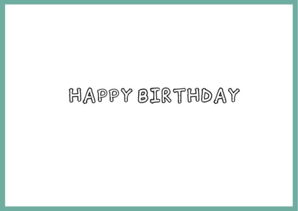 Black White Bubble Font - Preview 1