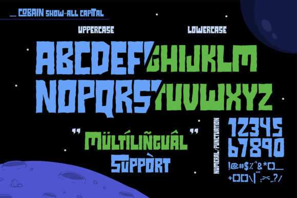 Cobain Show Font - Preview 1