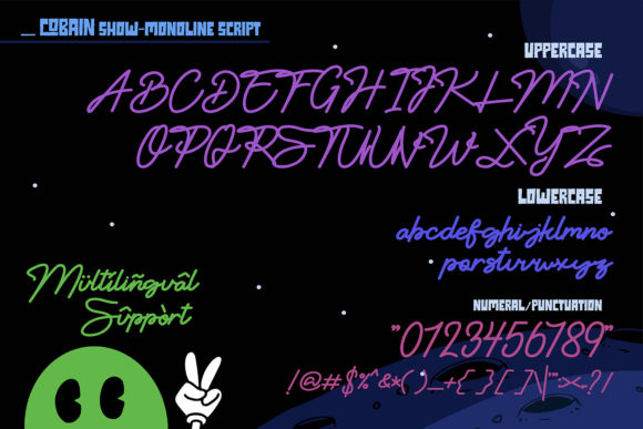 Cobain Show Font - Preview 2