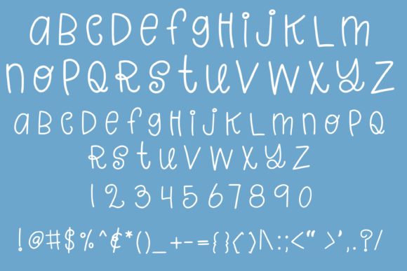 Doodle Font - Preview 5