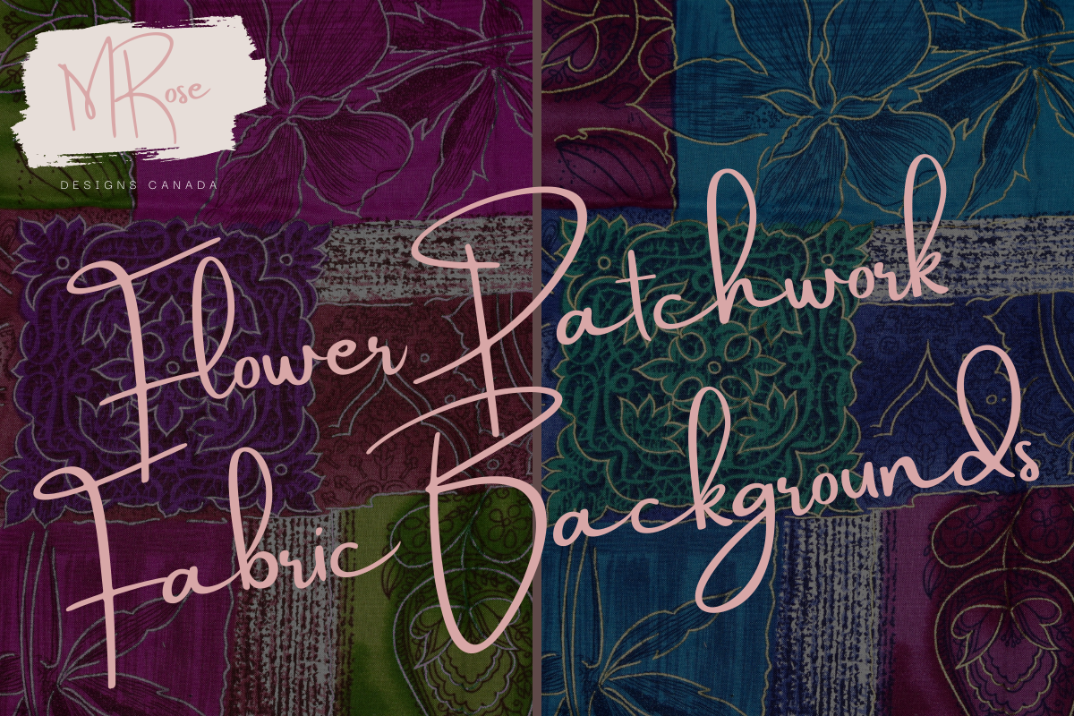 Flower Patchwork Fabric