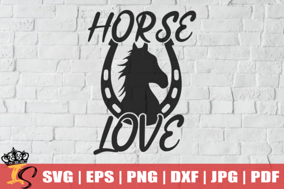 Horse Shoe Horse Love