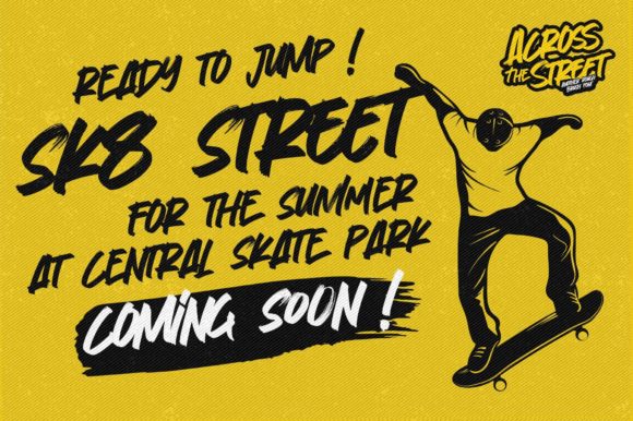 Across the Street Font - Preview 1