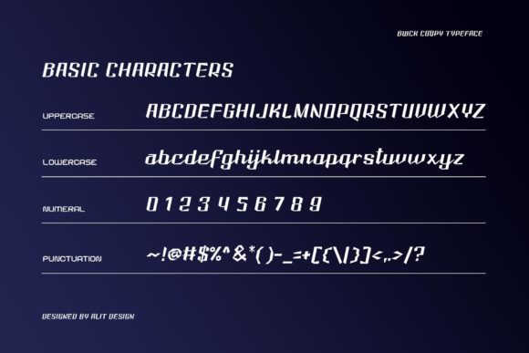 Black Coopy Font - Preview 2