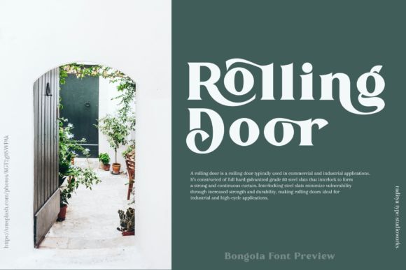 Bongola Font - Preview 3