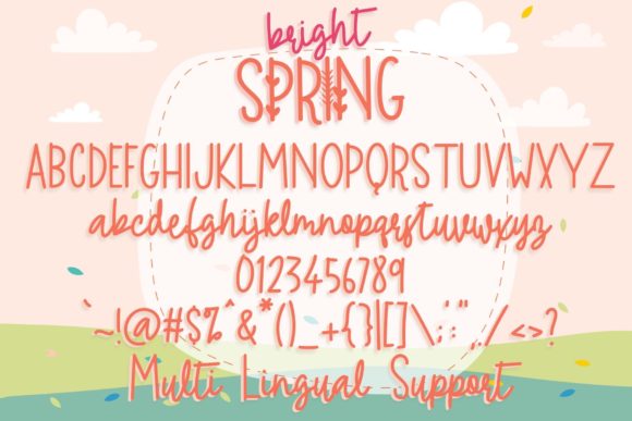 Bright Spring Font - Preview 3