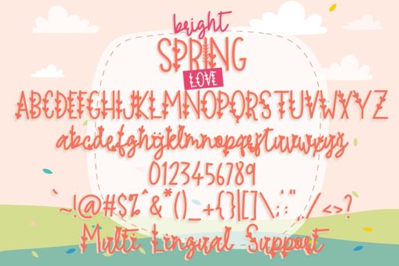 Bright Spring Font - Preview 4