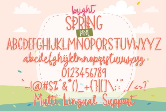 Bright Spring Font - Preview 5