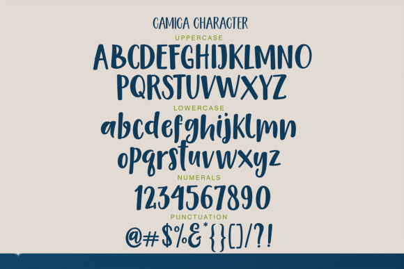 Camica Font - Preview 4