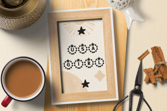 Christmas Wreath Font - Preview 6