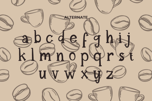 Coffee Dream Font - Preview 6