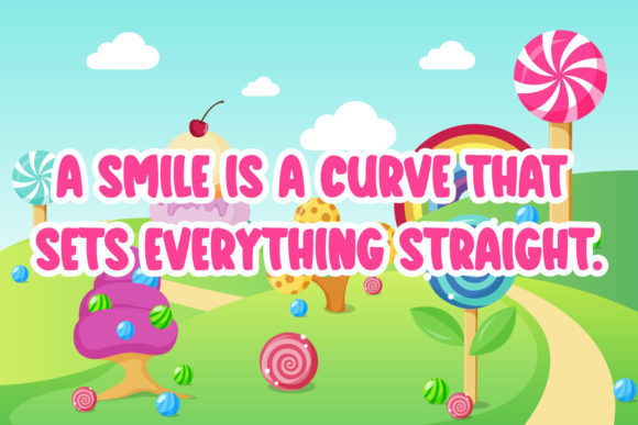Display Candy Font - Preview 2