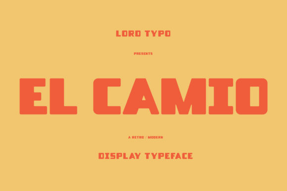 El Camio Font - Preview 1