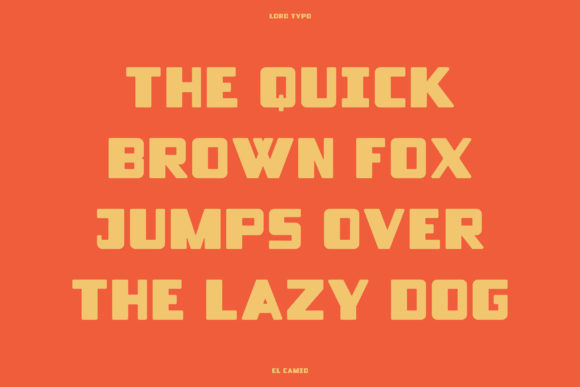 El Camio Font - Preview 2