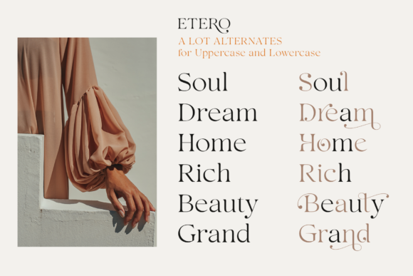 Etero Font - Preview 4