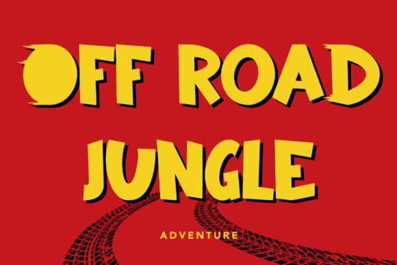 Fast Drift Font PNG with transparent background - Preview 1