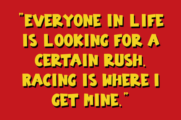 Fast Drift Font PNG with transparent background - Preview 6