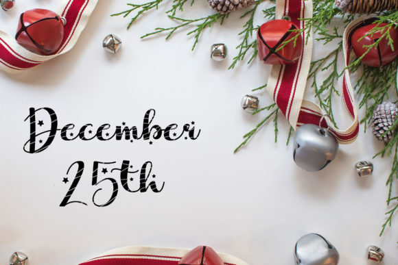 For Christmas Font - Preview 3