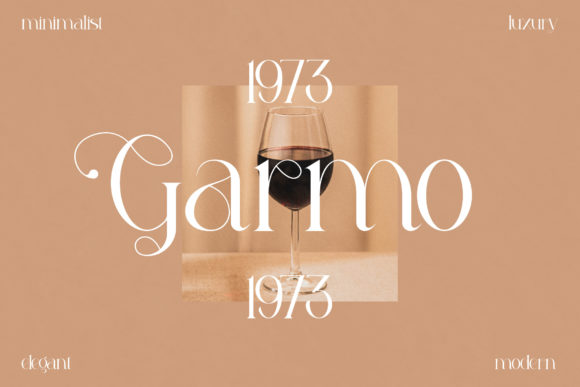 Garges Font PNG with transparent background - Preview 5