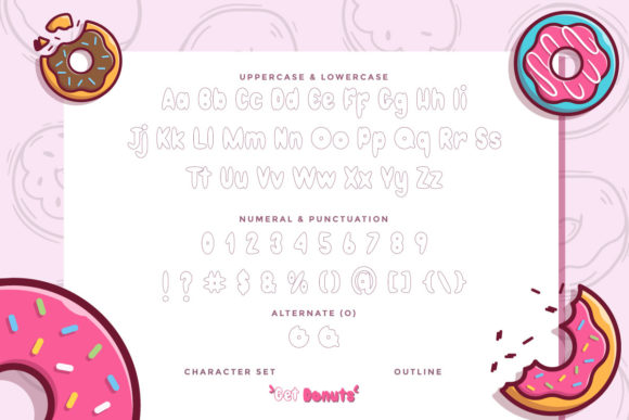Get Donuts Font - Preview 5