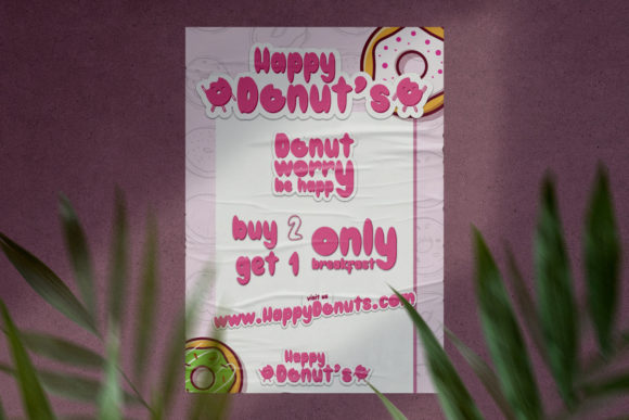 Get Donuts Font - Preview 6