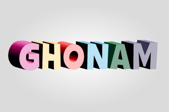 Ghonam Font - Preview 4