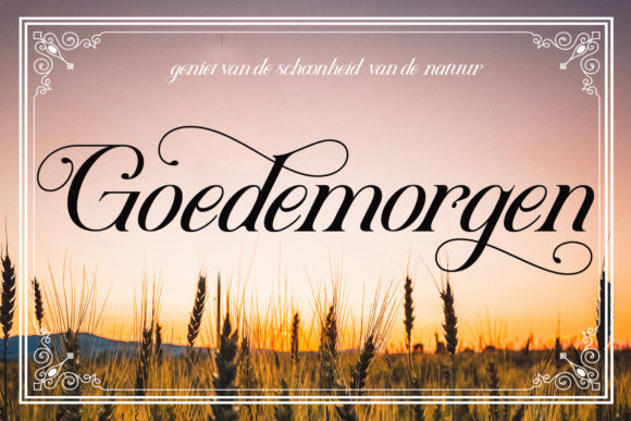 Goldenwick Font - Preview 6