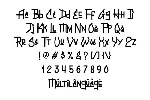 Graffiti New Font - Preview 2