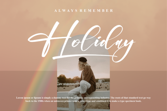 Holdiger Font - Preview 3