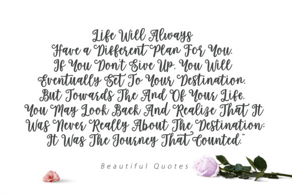 Holliston Script Font PNG with transparent background - Preview 3