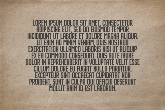 Imprimo Letterpress Font - Preview 1