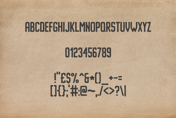 Imprimo Letterpress Font - Preview 2