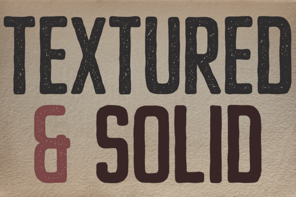 Imprimo Letterpress Font - Preview 3