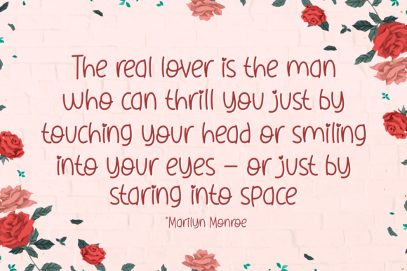 Lovely Diary Font PNG with transparent background - Preview 1