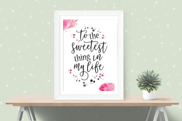 Magenta Script Font PNG with transparent background - Preview 4