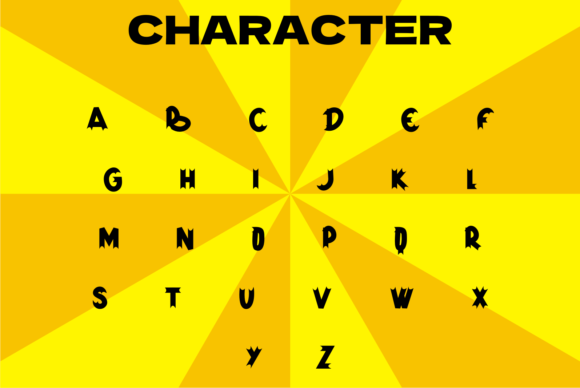 Minioni Font PNG with transparent background - Preview 3