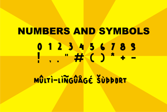 Minioni Font PNG with transparent background - Preview 4