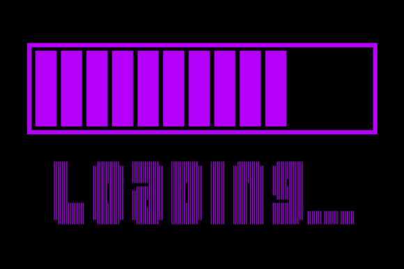 MultiType Lines Compact Bold 2 Font PNG with transparent background - Preview 6