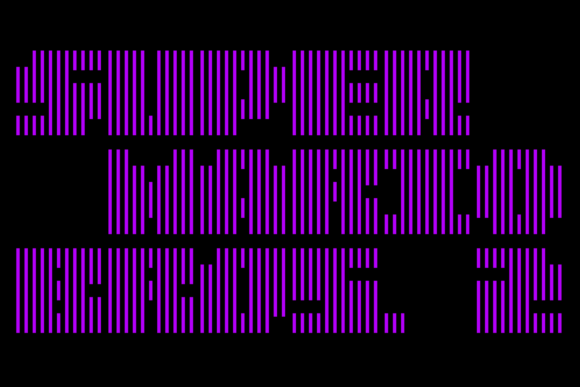 MultiType Lines Display Bold 3 Font PNG with transparent background - Preview 6