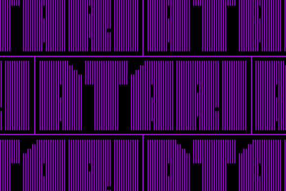 MultiType Lines Narrow Bold 2 Font PNG with transparent background - Preview 6
