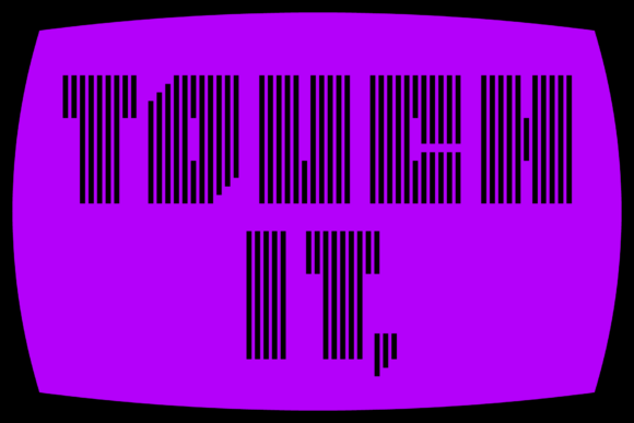 MultiType Lines Narrow Bold Font PNG with transparent background - Preview 5