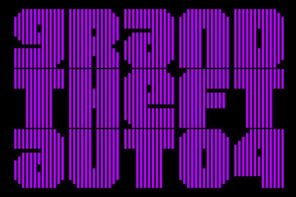 MultiType Lines Wide Bold Font PNG with transparent background - Preview 6