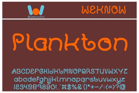 Plant on Lawn Font PNG with transparent background - Preview 3