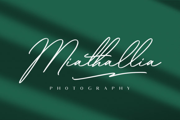 Qualyters Script Font PNG with transparent background - Preview 3